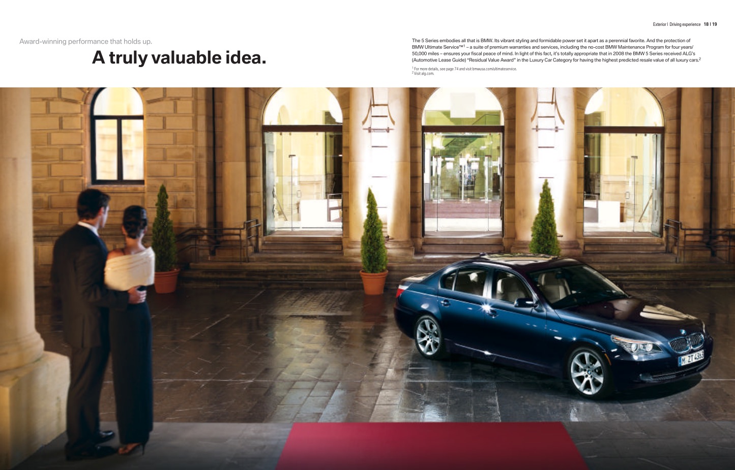 2010 BMW 5-Series Brochure Page 1